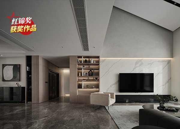现代简约-雅居乐滨江国际-别墅-480㎡